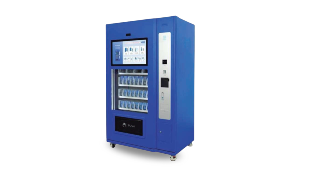Coil Dispensing Vending Machine - A type of smart vending system